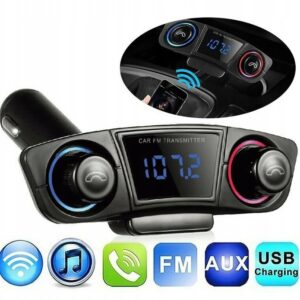 Wysokiej Jakości TRANSMITER FM BLUETOOTH USB 5.0