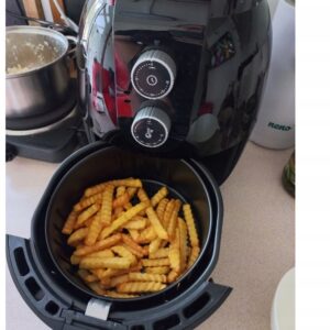 FRYTKOWNICA BEZTŁUSZCZOWA PIEKARNIK AIR FRYER DUŻA MOCNA ELEKTRYCZNA DOMOWA