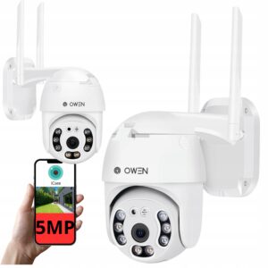 KAMERA OBROTOWA ZEWNĘTRZNA IP WiFi 5XZOOM 5MPx 5MP